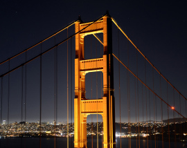 Top of the Golden Gate Bridge